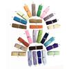 27 Yards Ribbon Easltic 5/8'' Width Foldover Elastic Solid Colour Stretch Hair Ties Headbands for Baby Girls Hair Bow, 27 Colors, 1 Yard Each One (Free Group, 27 Yards) view 1