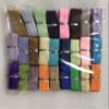 27 Yards Ribbon Easltic 5/8'' Width Foldover Elastic Solid Colour Stretch Hair Ties Headbands for Baby Girls Hair Bow, 27 Colors, 1 Yard Each One (Free Group, 27 Yards) view 3