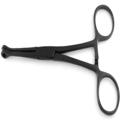 Scrap Metal 23 Ring Forceps Black 6.5 inch Multi Purpose Piercing Tool