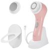 Spa Sciences - NOVA - Sonic Cleansing Brush with Bristles & Infusion System  Anti-Aging Facial Exfoliating, Waterproof, and USB Rechargeable view 1