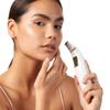 Exfora Facial Microdermabrasion Wand by Vanity Planet - Acne Treatment Reduce Wrinkles & Fine Lines - 4 Interchangeable Heads & Dual Charging Mode - Exfoliating Facial Cleanser for All Skin Types view 1