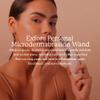 Exfora Facial Microdermabrasion Wand by Vanity Planet - Acne Treatment Reduce Wrinkles & Fine Lines - 4 Interchangeable Heads & Dual Charging Mode - Exfoliating Facial Cleanser for All Skin Types view 2