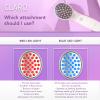 Spa Sciences CLARO Clinically Proven Blue & Red LED Acne Treatment Light Therapy System-FDA Cleared-Rechargeable- Professional Home Acne Healing/Clearing Treatment view 4