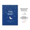 FACETORY K Beauty Face Mask Skin Care - MOON VELVET MOISTURIZING Sheet Mask with Sodium Hyaluronate & Shea Butter Cream | Moisturizing Cream Mask (5 Pack) view 3