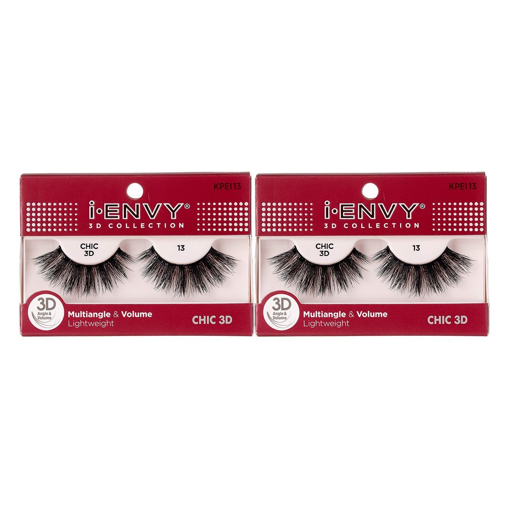 i-ENVY 3D Lash Glam Collection Multi Angle & Volume KPEI13 (2 Pack)
