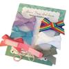 6 HAIR BOWS Made with self fasteners for Baby Girl - BEST Gift - Small Bows Mini Bows Blue White Lavender Rainbow Dark Pink Grey Gray Small Soft Baby Hair Bows, Tiny Bows for Baby Girls view 1