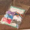 6 HAIR BOWS Made with self fasteners for Baby Girl - BEST Gift - Small Bows Mini Bows Blue White Lavender Rainbow Dark Pink Grey Gray Small Soft Baby Hair Bows, Tiny Bows for Baby Girls view 4