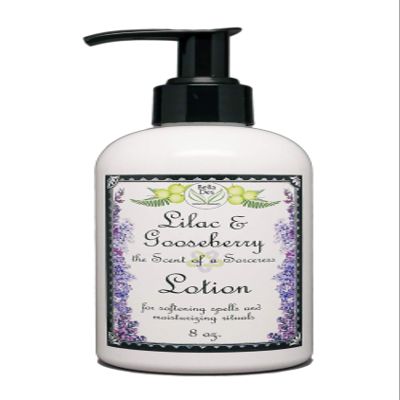 BELLA DES NATURAL BEAUTY Lilac and Gooseberry Moisturizing Body Lotion 8 ounces Yennefer Scent of a Sorceress with Organic Extracts, Natural Oils, Hydration for Dry Skin