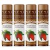 Badger Creamy Cocoa Cocoa Butter Lip Balm, Long Lasting Hydrating Lip Moisturizer, Fair Trade, Large Size Stick, 100% Organic Lip Care, 4-pack view 1