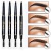 New Brand Eye Brow Tint Cosmetics Natural Long Lasting Paint Tattoo Eyebrow Waterproof Black Brown Eyebrow Pencil Makeup Set (#02) view 3