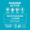 Badger Sunscreen Lip Balm SPF 15, Organic Mineral Sunscreen SPF Lip Balm with Zinc Oxide, Reef Friendly, Broad Spectrum, Water Resistant, Unscented, .15 oz view 4