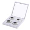 B Blesiya ABS Plastic 4 Grids Empty Eyeshadow Palette, Make Up Container Case Box with Magnetic Closure for Pressed Powder Blusher Lip Gloss view 1