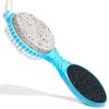 DecorRack (4 in 1) Pedicure Paddle Kit Tool with Pumice Stone for Feet, Foot Hand Toe Nail Cleaning Brush, Metal File and Emery Board, Manicure Foot Rasp Callus Remover Pedi Set (Random Color, 1 Pack) view 2