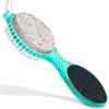 DecorRack (4 in 1) Pedicure Paddle Kit Tool with Pumice Stone for Feet, Foot Hand Toe Nail Cleaning Brush, Metal File and Emery Board, Manicure Foot Rasp Callus Remover Pedi Set (Random Color, 1 Pack) view 4