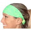 Sweat Absorbing Sports Headband (Sweatband) - Perfect for Keeping That Dripping Sweat Out of Your Eyes During Any Activity from Sports to Cleaning. (Light Green) view 1