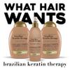OGX Ever-Straightening + Brazillian Keratin Therapy Shampoo, 13 Ounce view 3