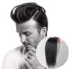 Human Hair Extensions Two Clips in Quiff Backwards Hairpieces for Men 12.6" view 1