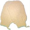 2 Pack Natural Vegetable Fiber Shower Exfoliating Loofah Mitt - Soft Terry Cloth Bath Gloves - Exfoliator Body Scrubber Mitts Mitten - Great for Your Skin Care in The Spa - Anti-Aging view 1