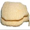 2 Pack Natural Vegetable Fiber Shower Exfoliating Loofah Mitt - Soft Terry Cloth Bath Gloves - Exfoliator Body Scrubber Mitts Mitten - Great for Your Skin Care in The Spa - Anti-Aging view 4