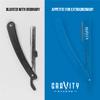 GRAVITY RAZORS Professional Straight Razor Kit  Ultra Exposure, Includes 10 Premium Blades, 2mm Exposed, Blue view 2