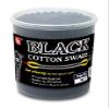 Black Cotton Swabs (100 ct)  Oval Shaped, Eco-Friendly, Gentle and Precise Swabs for Personal Care, Beauty, and Household Use view 1
