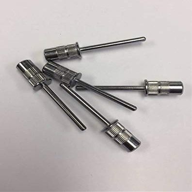 Mandrel Drill Bit 3/32'' Shank Nail Sanding Drum Bands(Lot of 5)