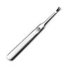 1 PCS Professional Silver Stainless Steel Finger Cuticle Cleaner Fork Pusher Nail Art Tools Manicure Pedicure Tools Dead Skin Remover Callus Removal Tools for Unisex Adult view 1