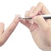 1 PCS Professional Silver Stainless Steel Finger Cuticle Cleaner Fork Pusher Nail Art Tools Manicure Pedicure Tools Dead Skin Remover Callus Removal Tools for Unisex Adult view 4