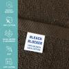 Arkwright Bleach Proof Salon Towels - Pack of 12 - Highly Absorbent, 100% Cotton, Quick Dry Spa Face Towel for Hair Stylist, Barber, Pedicure, and Esthetician, 16 x 27 in, Brown view 2