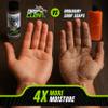 Grip Clean Heavy-Duty Hand Cleaner for Mechanics with Nail Brush - Moisturizing Coconut Oil Hand Cleaner Liquid Hand Soap with Stiff Bristle Nail Brush, Lime Scent  8 Fl Oz Squeeze Bottle + Brush view 4