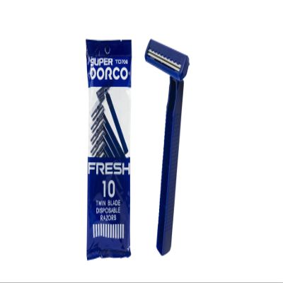 Dorco Super Fresh Twin Blade Disposable Razors - 10ct