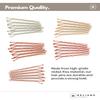 Heliums Bobby Pins - Auburn Red - 2 Inch Wavy Hair Pins, Color Matched for Redheads, 48 Count view 4