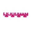 Yardwe Portable Makeup Holder Brush Dryer Beauty Tool Drying Rack (Rose Red) view 1