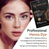 Marie-Jos & Co Henna Eyebrow Dye Light Brown, Eyebrow for Spot Coloring, Long-Lasting Eyebrow Powder, Water & Smudge Proof, 5 Sachets, Good for 50 Applications view 2