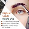 Marie-Jos & Co Henna Eyebrow Dye Light Brown, Eyebrow for Spot Coloring, Long-Lasting Eyebrow Powder, Water & Smudge Proof, 5 Sachets, Good for 50 Applications view 4