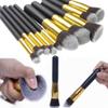 10Pcs Professional Make up Brush Contour Powder Foundation Blusher Brushes Set view 2