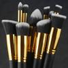 10Pcs Professional Make up Brush Contour Powder Foundation Blusher Brushes Set view 4