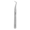 Stainless Steel Tweezers, Stright/Curved Tips All-purpose Forceps Professional Tweezers Tongs and Comfortable Handle for Eyelash Extension Nail Art Design Beauty and Crafting Repairing(2#) view 1