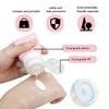 3pcs Pink Portable Leakproof Silicone Bottle - Empty Refillable Soft Squeezable Travel Bottle Containers For Body Lotion Shower Gel Shampoo Face Cleanser Toothpaste With Flip Lid size 80ml view 3