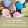 360Feel Be Mine 4 Bath Bombs Plus 4 Handmade Soap Gift Essential Oil Organic Bath Bomb gifts for Men Women view 4