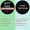 L'BERT Mint Lip Scrub, Kiss Ready Lips for Lightening & Brightening Dark Lips - 15 g view 2