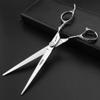 7 inch Professional Hairdressing Barber Salon Scissors 19cm Cutting Scissors (Silver) view 2
