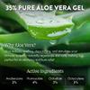 Aloe Up Sport Sunscreen Lotion SPF 15 - Broad Spectrum UVA/UVB Sunscreen Protector for Face and Body - With Hydrating Aloe Vera Gel - Non-Greasy - No White Cast - Reef Safe - Fragrance-Free - 6 Oz view 3