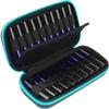 20 Bottle Essential Oil Carrying Case Premium Hard Shell Protection for up to 20 Bottles  Perfect for Roller and Standard Bottles 5ml to 10ml  Great for Travel (Royal Blue) view 1
