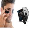 Blu42 Men's Under Eye Patches  Activated Charcoal Anti-Aging Masks for Dark Circles, Puffiness & Fine Lines  10-Minute Treatment view 1