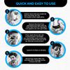 Blu42 Men's Under Eye Patches  Activated Charcoal Anti-Aging Masks for Dark Circles, Puffiness & Fine Lines  10-Minute Treatment view 4