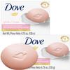 Dove Soap, Pink Beauty Bar 2-Pack  3-in-1 Moisturizing Face, Body & Hand Soap, 4.75 Oz Ea view 1
