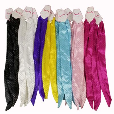 12 Rabbit Wire Headbands Hairbands (Gold Dots)