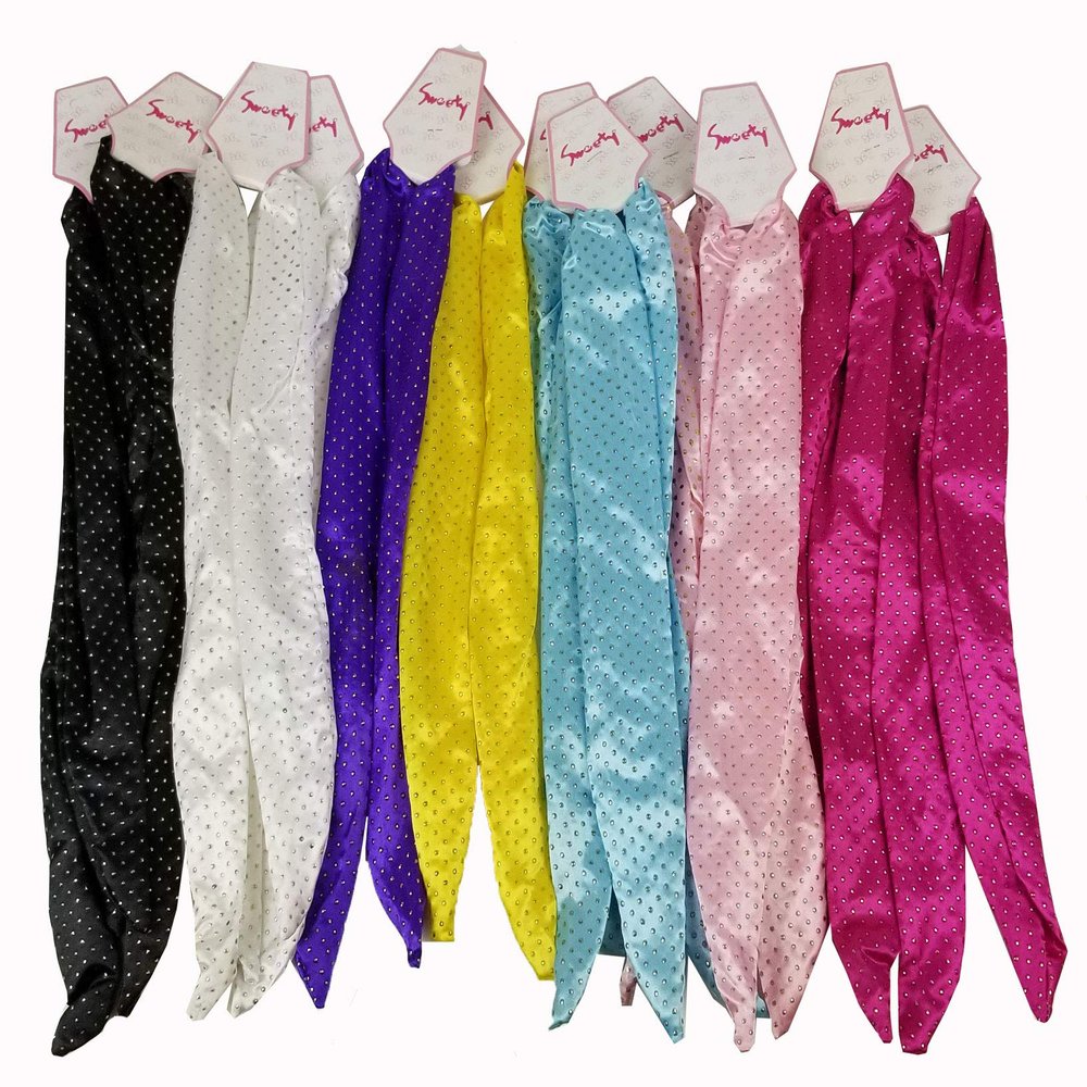 12 Rabbit Wire Headbands Hairbands (Gold Dots)
