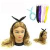 12 Rabbit Wire Headbands Hairbands (Gold Dots) view 4